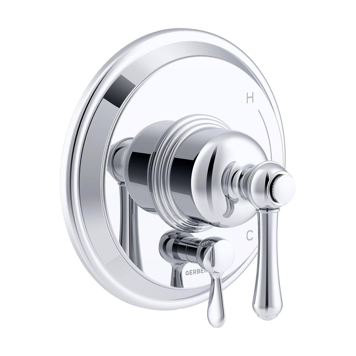 Gerber D500457TC Chrome Opulence Valve-only Trim Kit, Diverter On Valve