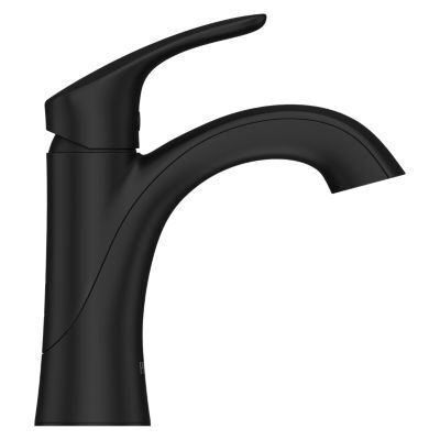 Pfister Matte Black Single Control Bathroom Faucet LG42-WR0B
