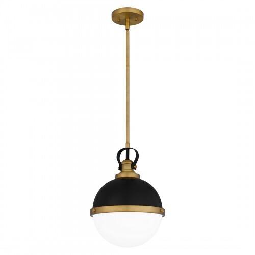 Quoizel QPP5352MBK Sullivan Mini pendant 1 light matte black Mini Pendant