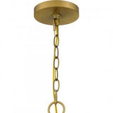 Quoizel GCN5026AB Gretchen Chandelier 5 lights aged brass Chandelier