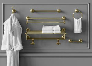 Pfister Brushed Gold 18" Towel Bar BTB-TB1BG