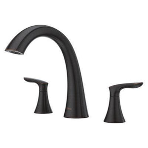 Weller 2-Handle Roman Tub Trim in Tuscan Bronze