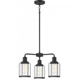 Quoizel LUD5020EK Ludlow Chandelier 3 light earth black Chandelier