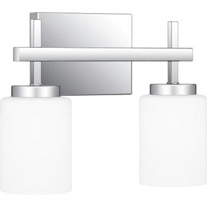 Quoizel WLB8613C Wilburn Bath 2 light led polished chrome Bath Light