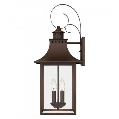 Quoizel CCR8412CU Chancellor Outdoor wall 4 lights copper bronze Outdoor