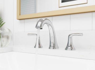 Pfister Matte Black 2-handle 8" Widespread Bathroom Faucet LG49-MCA0B