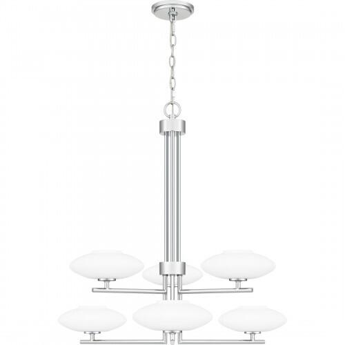 Quoizel QCH5577C Quoizel Chandelier Chandelier 6 lights polished chrome Chandelier