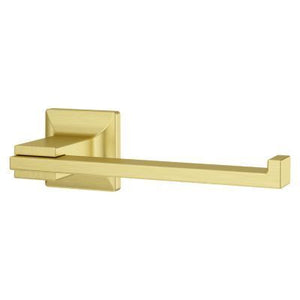 Verve Toilet Paper Holder in Brushed Gold