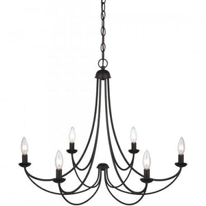 Quoizel MRN5006IB Mirren Chandelier imperial bronze 6lt Chandelier