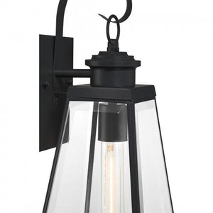 Quoizel PAX8407MBK Paxton Outdoor wall 1 light matte black Outdoor Lantern
