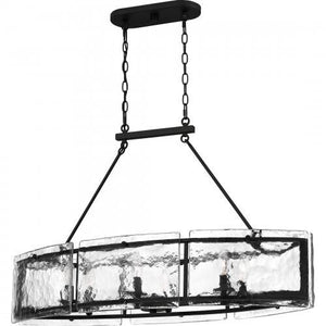 Quoizel FTS638EK Fortress Island  6 lights earth black Island Light