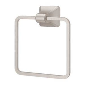 Park Avenue Towel Ring in Brushed Nickel