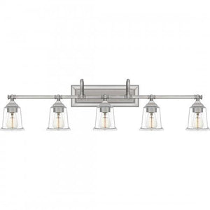 Quoizel NLC8605BN Nicholas Bath 5 light brushed nickel Bath Light