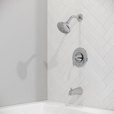 Pfister Polished Chrome 1-handle Tub & Shower Faucet LG89-8WFC