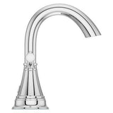 Saxton 2-Handle 4" Centerset Bathroom Faucet in Polished Chrome
