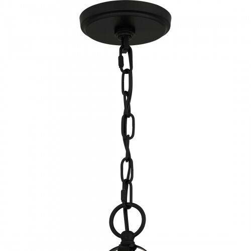 Quoizel ADL5026MBK Adelaide Chandelier 6 lights matte black Chandelier