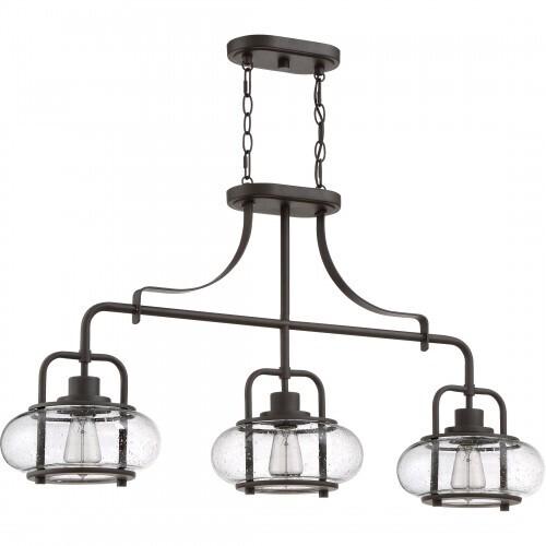 Quoizel TRG338OZ Trilogy Island 3 light old brnz Island Light