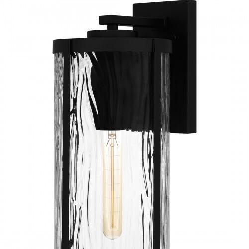 Quoizel CLP8407MBK Culpo Outdoor wall 1 light matte black. Outdoor Lantern