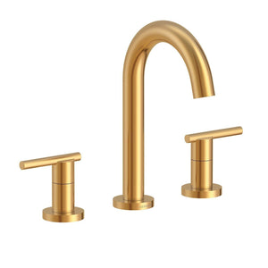 Gerber D303658BB Brushed Bronze Parma Two Handle Widespread Lavatory Faucet