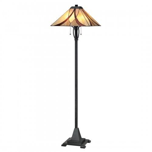 Quoizel TFAS9360VA Asheville Floor lamp 2lt valiant bronze Floor Lamp