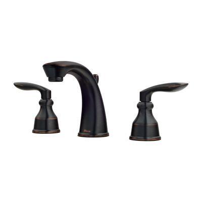 Pfister Tuscan Bronze Avalon Widespread Lavatory Faucet LG49-CB1Y