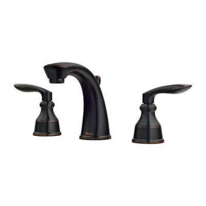 Pfister Tuscan Bronze Avalon Widespread Lavatory Faucet LG49-CB1Y