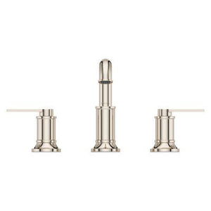 Pfister Polished Nickel 2-handle 8" Widespread Bathroom Faucet LG49-COL0D
