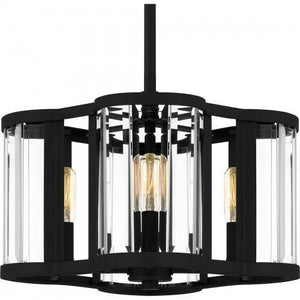 Quoizel QP6193MBK Quoizel Pendant Pendant 4 lights matte black Pendant