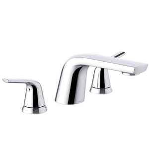 Gerber D300934BST Satin Black Lemora Three Piece Roman Tub Trim Kit