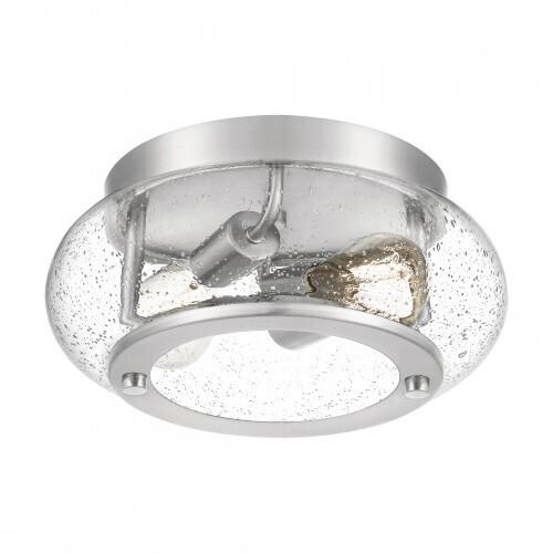 Quoizel TRG1612BN Trilogy Flush mount 2 light brushed nickel Flush Mount