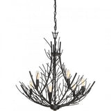 Quoizel THL5006MK Thornhill Chandelier 6 light mercado black Chandelier