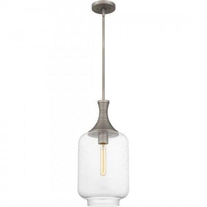Quoizel QPP6197AN Quoizel Piccolo Pendant Md pendant 1 light antique nickel Mini Pendant