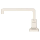 Verve 2-Handle Deck Mounted Roman Tub Trim without Handles in Polished Nickel