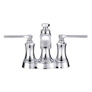 Gerber D307028 Chrome Draper Two Handle Centerset Lavatory Faucet