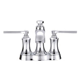 Gerber D307028BN Brushed Nickel Draper Two Handle Centerset Lavatory Faucet