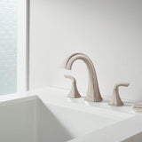 Bronson 2-Handle Complete Roman Tub Trim in Brushed Nickel