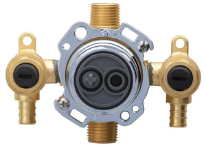 Gerber G00GS525S No Finish Treysta Tub & Shower Valve- Vertical Inputs With STOPS...
