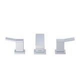 Gerber D300919BST Satin Black Avian Three Piece Roman Tub Trim Kit