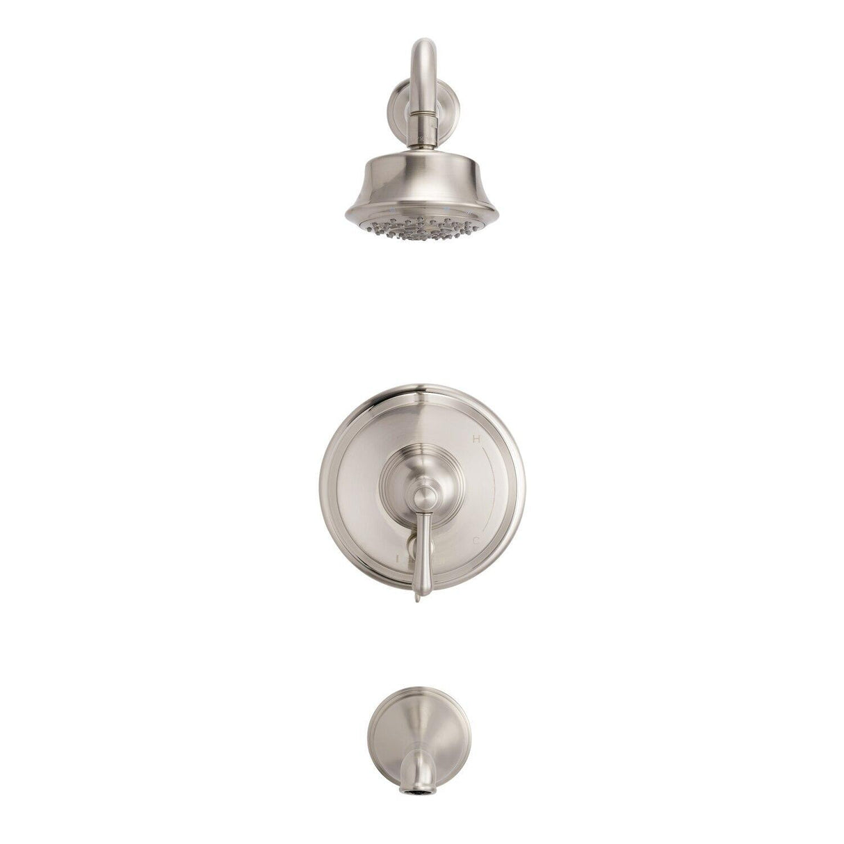 Gerber D500057BNTC Brushed Nickel Opulence Tub & Shower Trim Kit, 1.75GPM