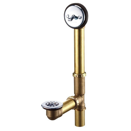 Gerber G0041218 Chrome Maxwell Se Trip Lever Drain for Standard Tub