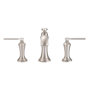 Gerber D304128BN Brushed Nickel Draper Two Handle Widespread Lavatory Faucet