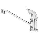 Pfirst Series 1-Handle Kitchen Faucet with Side Spray in Polished Chrome