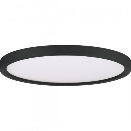 Quoizel OST1715EK Outskirts Flush mount led light earth black Flush Mount