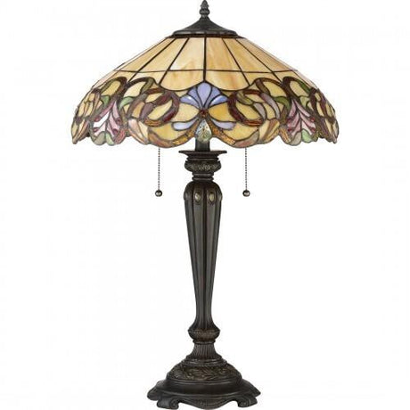 Quoizel TF2802TIB Blossom Table lamp tiffany 18"d Table Lamp