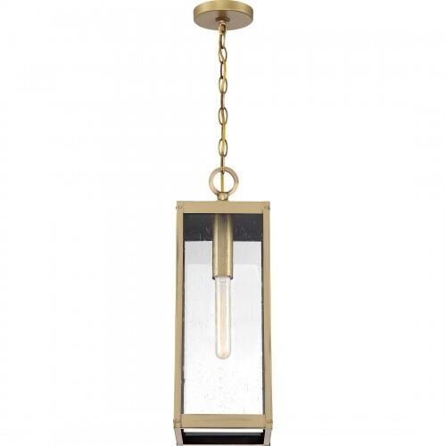 Quoizel WVR1907A Westover Outdoor hanging 1 light antique brass Outdoor Lantern