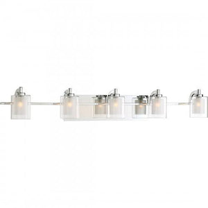 Quoizel KLT8605CLED Kolt Led bath  fixture 5 light plsh chrm Bath Light