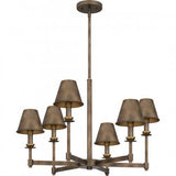 Quoizel CRO5026SU Cross Chandelier 6 lights statuary bronze Chandelier