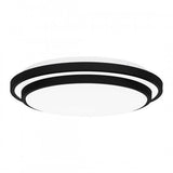 Quoizel IVG1616MBK Irving Flushmount led matte black Semi-Flush Mount