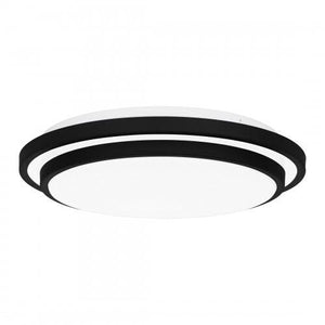 Quoizel IVG1616MBK Irving Flushmount led matte black Semi-Flush Mount