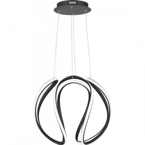 Quoizel PCWN2818EK Waving Pendant  led light earth black Pendant